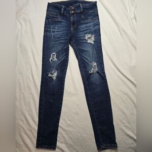 KOAJ jeans Colombia Distressed Skinny Jeans Size 10